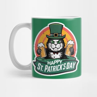 Cat drink at st patricks day Mug